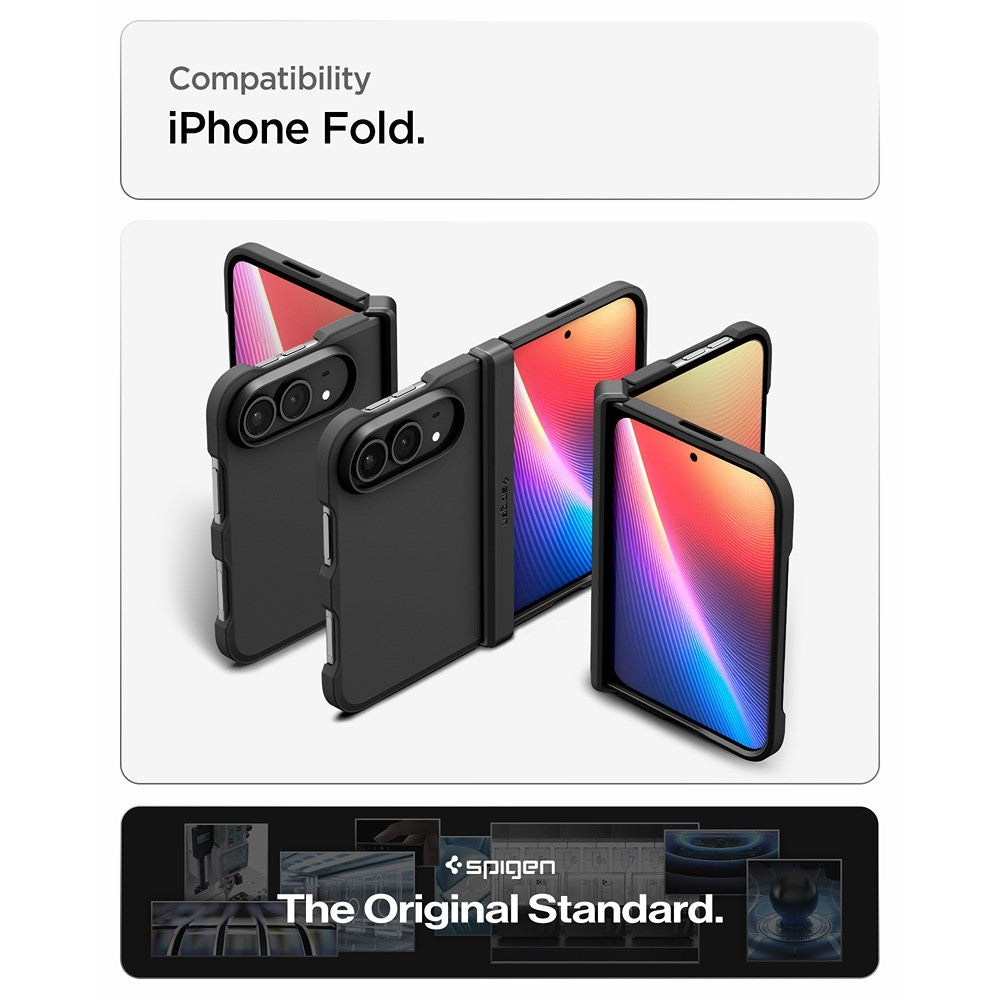 Spigen iPhone Duo Cover Tough Armor Pro MagFit Sort