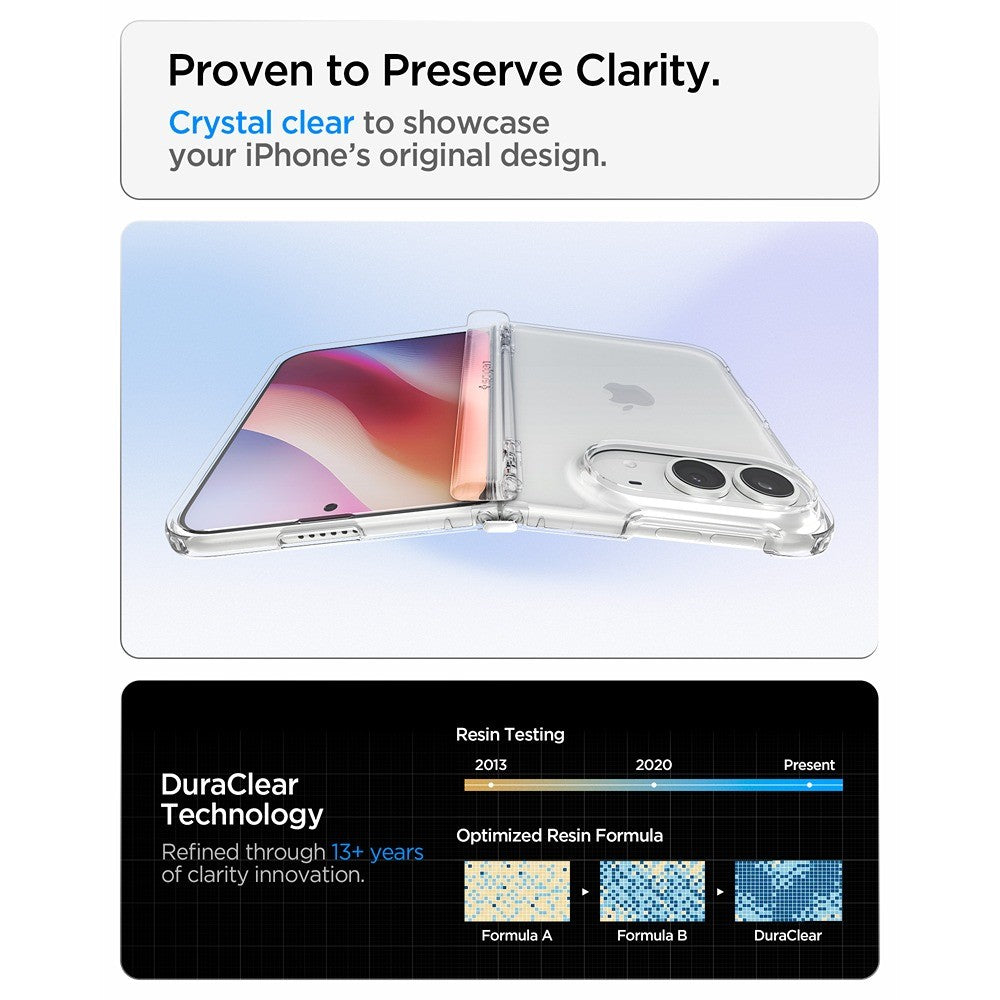 Spigen iPhone Duo Cover Ultra Hybrid Pro Crystal Clear