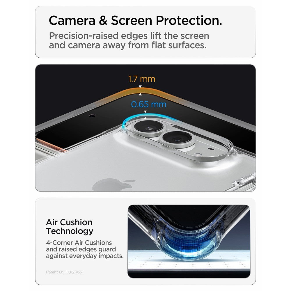 Spigen iPhone Duo Cover Ultra Hybrid Pro Crystal Clear