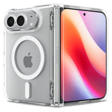 Spigen iPhone Duo Cover Ultra Hybrid Pro MagFit Klar hvid