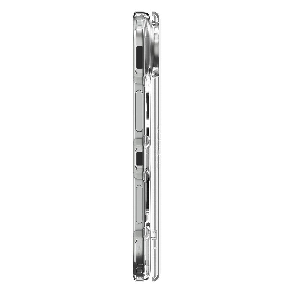 Spigen iPhone Duo Cover Ultra Hybrid Pro MagFit Klar hvid