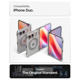 Spigen iPhone Duo Cover Ultra Hybrid Pro S MagFit Clear White