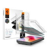 Spigen iPhone Duo Skærmbeskytter Glas.tR EZ Fit Pro Privacy 2-pack