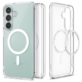 Spigen Samsung Galaxy S26 FE Skal Ultra Hybrid MagFit Clear White