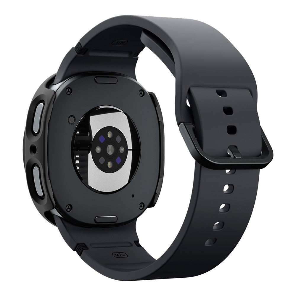 Spigen Samsung Galaxy Watch 8/9 40mm Skal med Skärmskydd Thin Fit 360 Svart