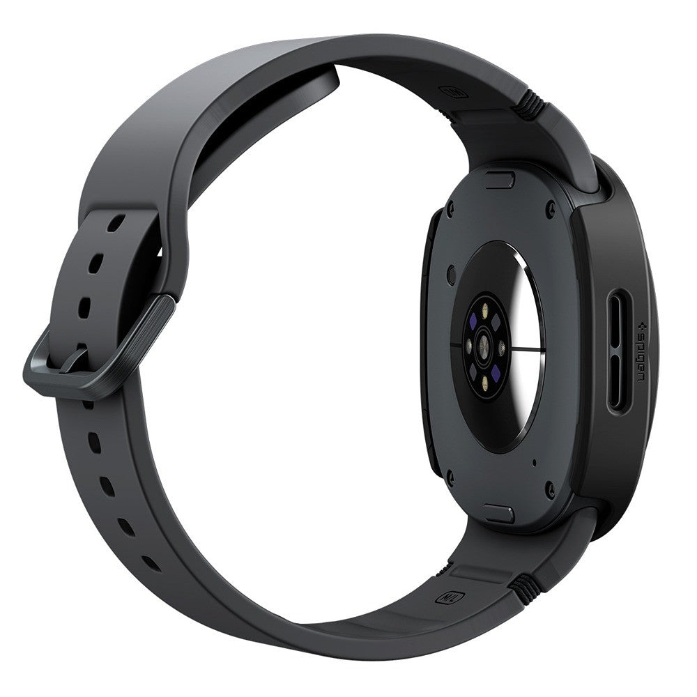 Spigen Samsung Galaxy Watch 8/9 40mm Skal med Skärmskydd Thin Fit 360 Svart