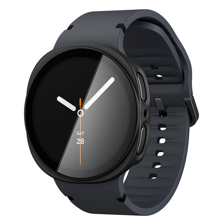 Spigen Samsung Galaxy Watch 8/9 44mm Cover med Skærmbeskytter Thin Fit 360 Sort