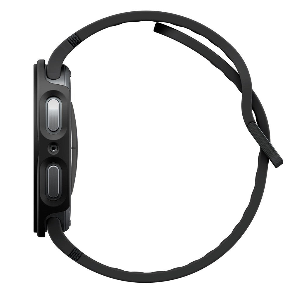 Spigen Samsung Galaxy Watch 8/9 44mm Skal med Skärmskydd Thin Fit 360 Svart