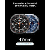 Spigen Samsung Galaxy Watch Ultra 47mm Armband Athlex Air Active Black Gray
