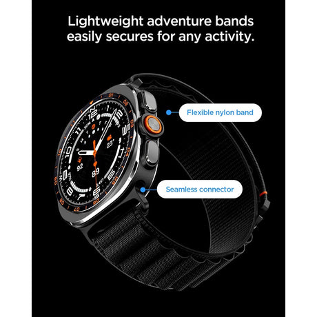 Spigen Samsung Galaxy Watch Ultra 47mm Armband WBF1 Svart