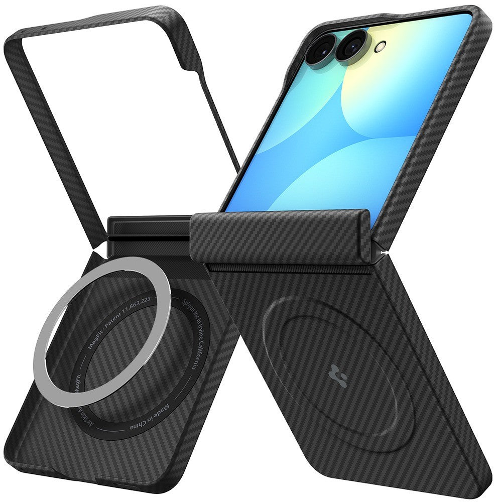 Spigen Samsung Galaxy Z Flip 8 Skal Air Skin Aramid MagFit Svart