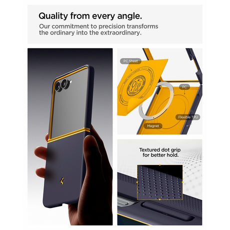 Spigen Samsung Galaxy Z Flip 8 Cover Nano Pop MagFit Blueberry Navy