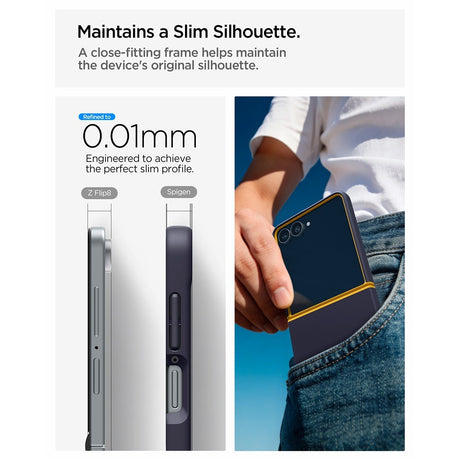 Spigen Samsung Galaxy Z Flip 8 Cover Nano Pop MagFit Blueberry Navy