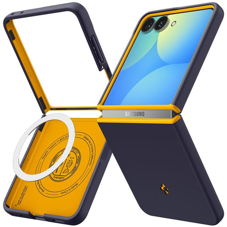 Spigen Samsung Galaxy Z Flip 8 Cover Nano Pop MagFit Blueberry Navy