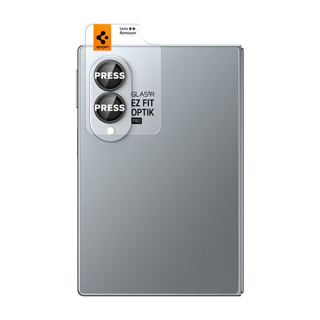 Spigen Samsung Galaxy Z Fold 8 Kameraskydd GLAS.tR EZ Fit Optik Pro 2-pack Svart
