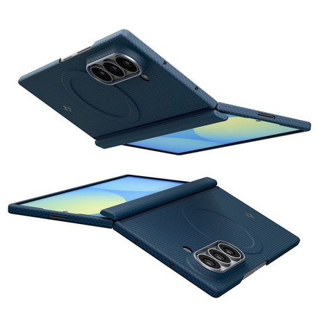 Spigen Samsung Galaxy Z Fold 8 Ultra Cover Air Skin Aramid MagFit Navy