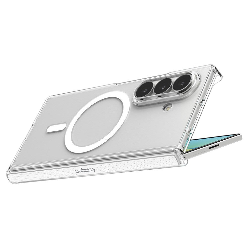 Spigen Samsung Galaxy Z Fold 8 Ultra Skal Air Skin Zero MagFit Clear White