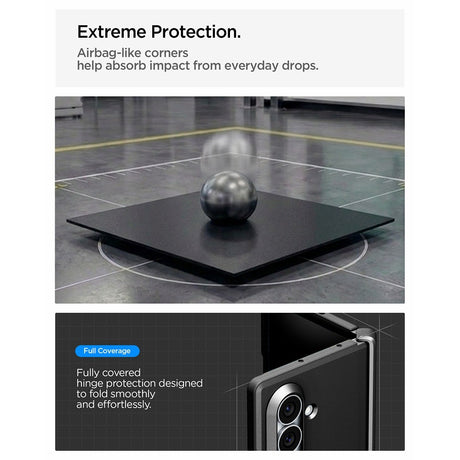 Spigen Samsung Galaxy Z Fold 8 Ultra Skal Tough Armor Pro MagFit Svart
