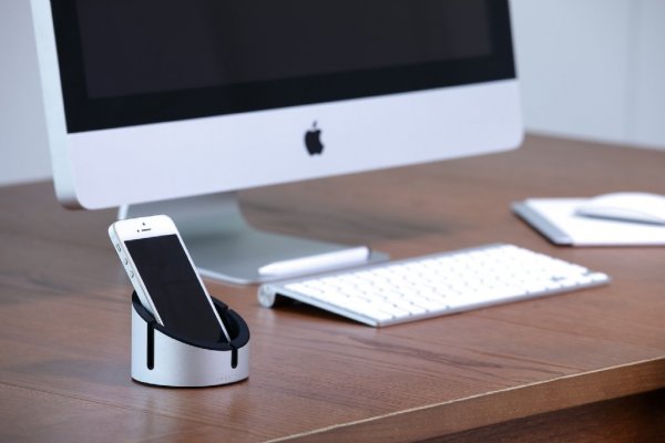 Just Mobile iPhone Holder AluCup Sort