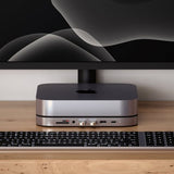 Satechi Type-C Aluminium Stand & Hub til Mac Mini Space Gray