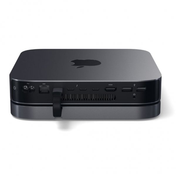 Satechi Type-C Aluminium Stand & Hub til Mac Mini Space Gray