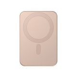 Satechi OntheGo Qi2 5K MagSafe-powerbank med stativ Desert Rose