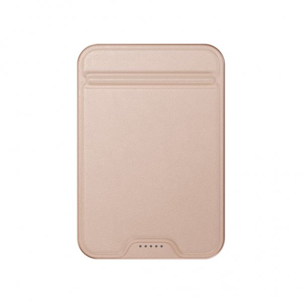 Satechi OntheGo Qi2 5K MagSafe-powerbank med stativ Desert Rose