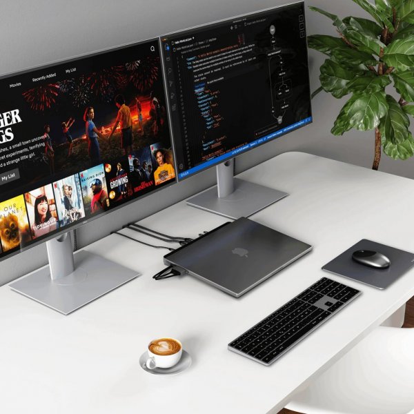 Satechi Dual Dock Stand Dockingstation NVMe SSD Enclosure
