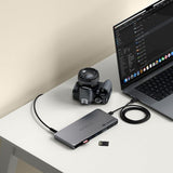 Satechi Thunderbolt 4 Dockingstation med DisplayLink