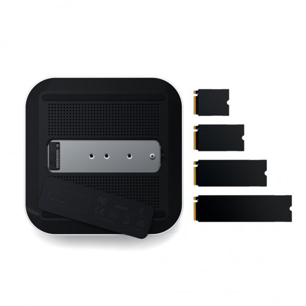 Satechi Thunderbolt 5 CubeDock med SSD-kabinet