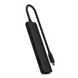 Satechi 7-i-1 USB-C Slim Multiport Adapter med Ethernet Sort