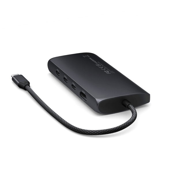 Satechi USB-C Multiport Adapter 8K med Ethernet V3 Midnight