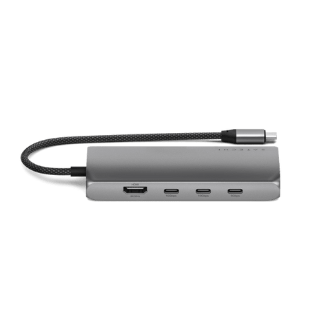 Satechi USB-C Multiport Adapter 8K With Ethernet V3 Space Gray