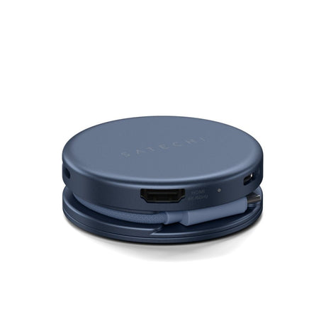 Satechi OntheGo 5-in-1 Multiport Adapter USB-hub Indigo