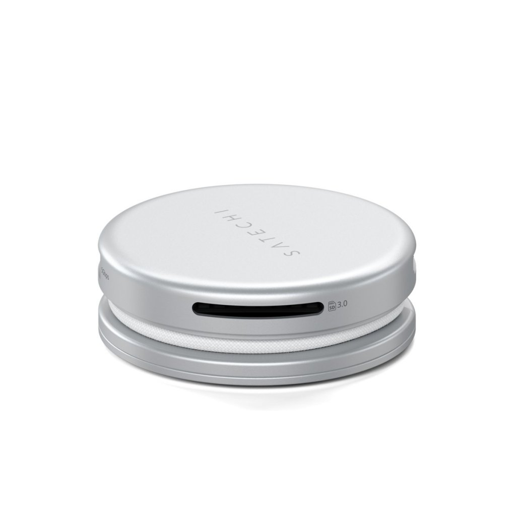 Satechi OntheGo 5-in-1 Multiport Adapter USB-hub Sølv