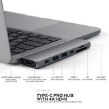 Satechi Type-C Pro Hub Adapter Sølv
