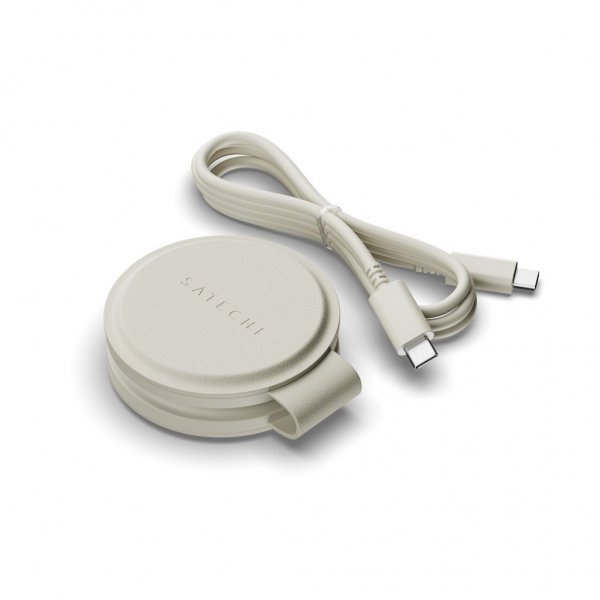 Satechi OntheGo 2-i-1 trådløs oplader Sand
