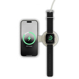 Satechi OntheGo 2-i-1 trådløs oplader Sand