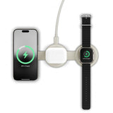 Satechi OntheGo 3-i-1 trådløs oplader Sand