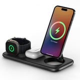 Satechi Trådløs Oplader Qi2 Trio Wireless Charging Pad MagSafe
