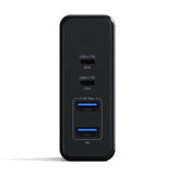 Satechi 108W PD rejseoplader med dobbelte USB-C og USB-A porte Grå