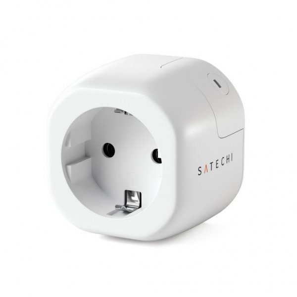 Satechi Homekit Smart Outlet Kontakt Hvid