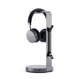Satechi Aluminiumstativ til hovedtelefoner med indbygget USB-hub Space Grey
