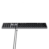 Satechi W3 USB-C-tastatur Nordisk layout