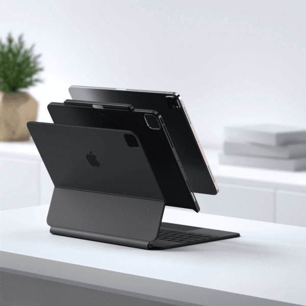 Satechi iPad Pro 12.9 Vegan-læder Magnetisk Etui Sort