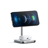 Satechi Magnetic 2-i-1 trådløs opladerstander