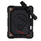 iPad 11 (A16)/iPad 10.9 (gen 10) Cover med stativ og Håndstrop Sort