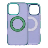 iPhone 16 Pro Cover med roterbart stativ Lilla