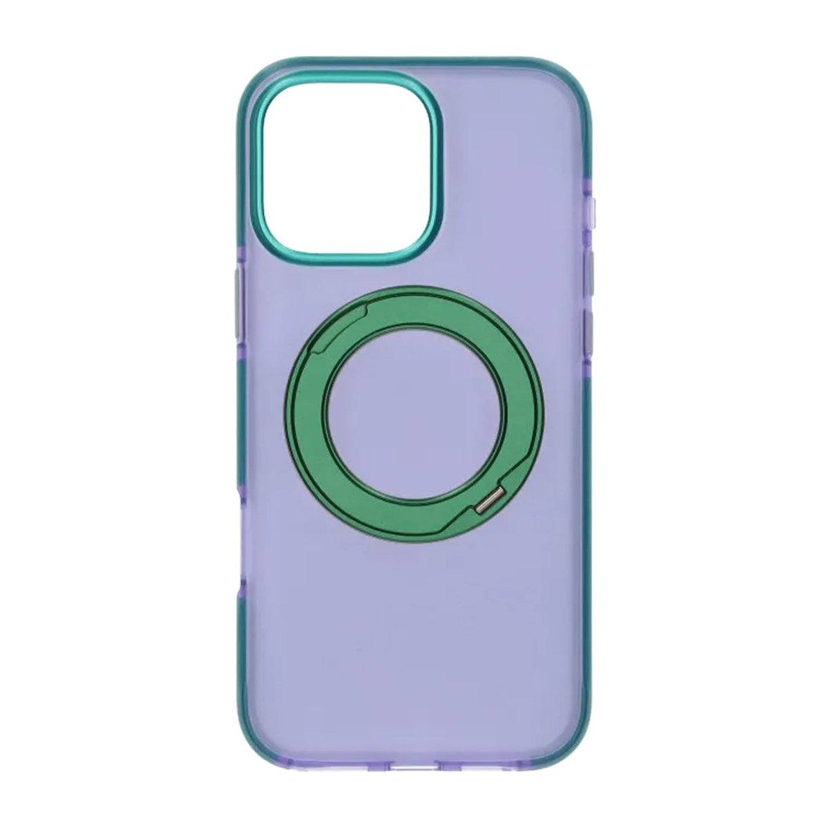 iPhone 16 Pro Cover med roterbart stativ Lilla
