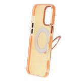 iPhone 16 Pro Max Cover med roterbart stativ Orange